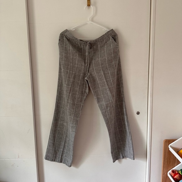 Vince Camuto Linen Cotton Blend Pants Trousers Size M - Picture 3 of 5